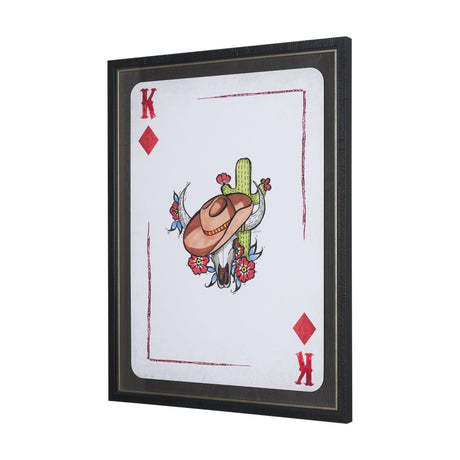 Wild West IV by Mercana Studio Hand-Embellished Framed Artwork Matted under Glass by Mercana at Eve Furniture