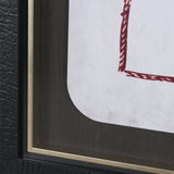 Wild West IV by Mercana Studio Hand-Embellished Framed Artwork Matted under Glass by Mercana at Eve Furniture