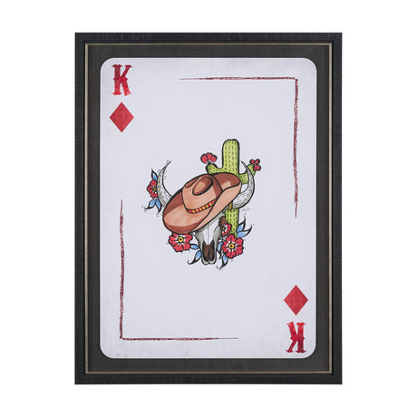 Wild West IV by Mercana Studio Hand-Embellished Framed Artwork Matted under Glass by Mercana at Eve Furniture