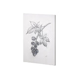 Wildberry Collection Blackberry by Ariana a Hand Embellished Textured Canvas by Mercana at Eve Furniture