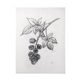 Wildberry Collection Blackberry by Ariana a Hand Embellished Textured Canvas by Mercana at Eve Furniture