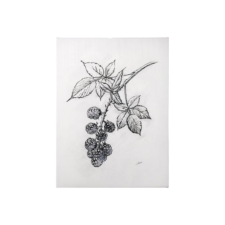 Wildberry Collection Blackberry by Ariana a Hand Embellished Textured Canvas by Mercana at Eve Furniture