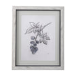 WildBerry Collection Blackberry Mercana Studio Hand Embellished Framed Art Print Matted under Glass by Mercana at Eve Furniture