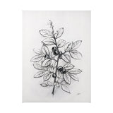 Wildberry Collection Blueberry by Ariana a Hand Embellished Textured Canvas by Mercana at Eve Furniture