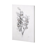 Wildberry Collection Hucklberry by Ariana a Hand Embellished Textured Canvas by Mercana at Eve Furniture