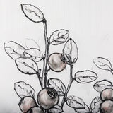 Wildberry Collection Hucklberry by Ariana a Hand Embellished Textured Canvas by Mercana at Eve Furniture