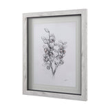 WildBerry Collection Hucklberry Mercana Studio Hand Embellished Framed Art Print Matted under Glass by Mercana at Eve Furniture