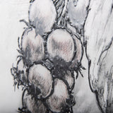 Wildberry Collection Saskatoonberry by Ariana a Hand Embellished Textured Canvas by Mercana at Eve Furniture