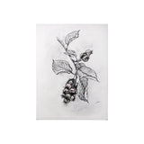 Wildberry Collection Saskatoonberry by Ariana a Hand Embellished Textured Canvas by Mercana at Eve Furniture