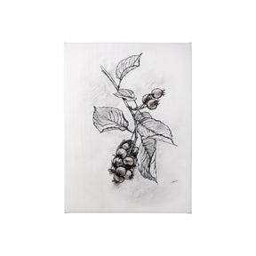 Wildberry Collection Saskatoonberry by Ariana a Hand Embellished Textured Canvas by Mercana at Eve Furniture