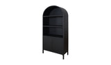 Wilde Display Cabinet Black Oak by Moe's Home at Eve Furniture