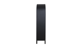 Wilde Display Cabinet Black Oak by Moe's Home at Eve Furniture