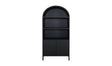Wilde Display Cabinet Black Oak by Moe's Home at Eve Furniture