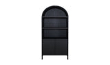 Wilde Display Cabinet Black Oak by Moe's Home at Eve Furniture