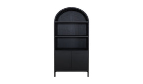 Wilde Display Cabinet Black Oak by Moe's Home at Eve Furniture