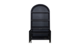 Wilde Display Cabinet Black Oak by Moe's Home at Eve Furniture