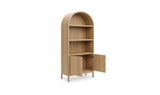 Wilde Display Cabinet Natural by Moe's Home at Eve Furniture