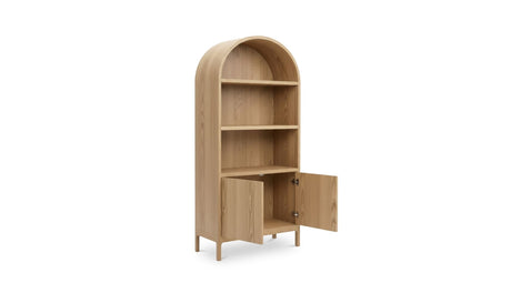 Wilde Display Cabinet Natural by Moe's Home at Eve Furniture