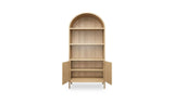 Wilde Display Cabinet Natural by Moe's Home at Eve Furniture
