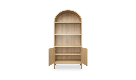 Wilde Display Cabinet Natural by Moe's Home at Eve Furniture