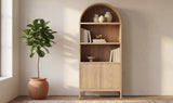 Wilde Display Cabinet Natural by Moe's Home at Eve Furniture
