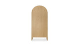 Wilde Display Cabinet Natural by Moe's Home at Eve Furniture