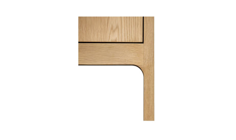 Wilde Display Cabinet Natural by Moe's Home at Eve Furniture