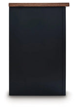 Wildenauer Brown/Black 76" TV Stand by Ashley at Eve Furniture
