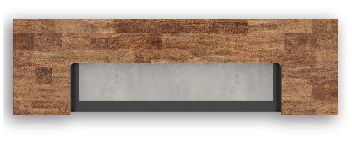 Wildenauer Brown/Black Bar Table and 2 Barstools by Ashley at Eve Furniture