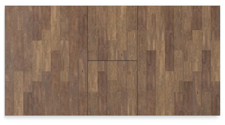 Wildenauer Brown/Black Dining Extension Table by Ashley at Eve Furniture