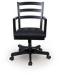 Wildenauer Brown/Black Home Office Desk Chair by Ashley at Eve Furniture