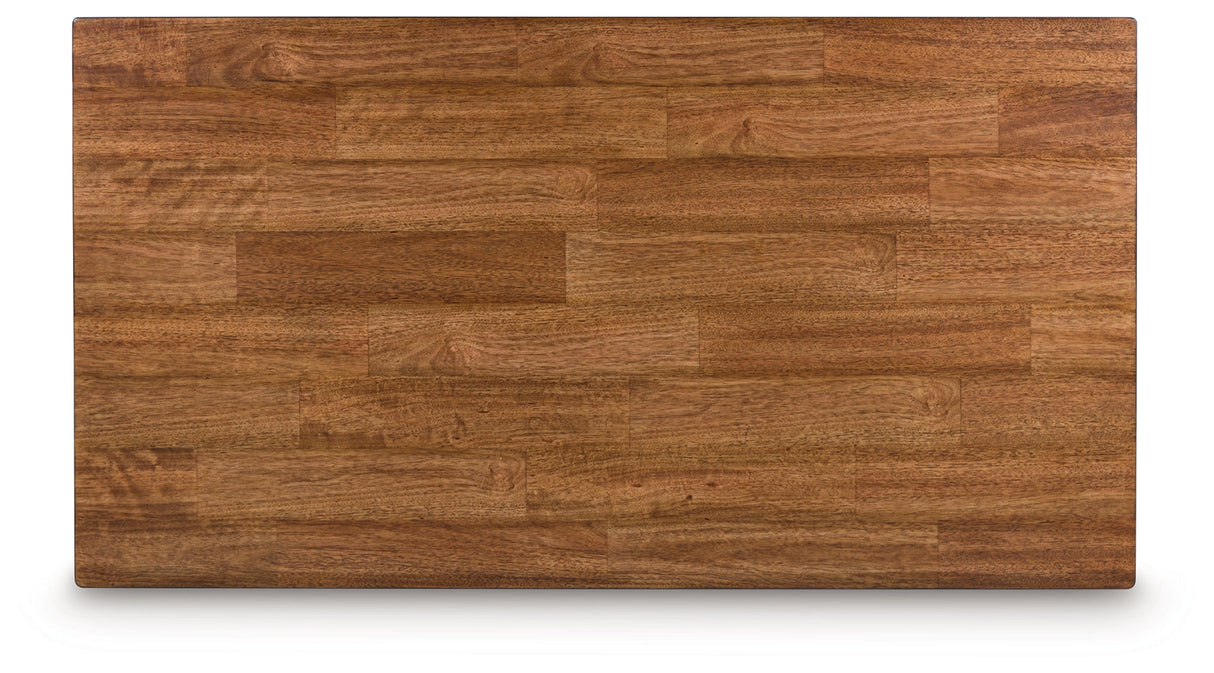 Wildenauer Brown/Black Lift-Top Coffee Table by Ashley at Eve Furniture