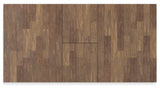 Wildenauer Dining Table and 6 Chairs and Bench in Brown/Black by Ashley at Eve Furniture