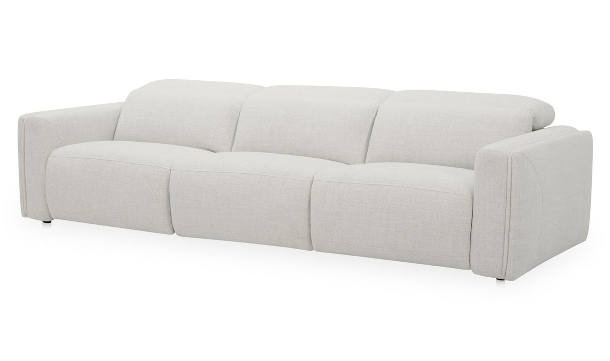 Wilder Power Recliner Sofa Flecked Oat by Moe's Home at Eve Furniture