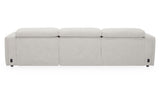 Wilder Power Recliner Sofa Flecked Oat by Moe's Home at Eve Furniture