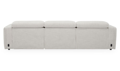 Wilder Power Recliner Sofa Flecked Oat by Moe's Home at Eve Furniture