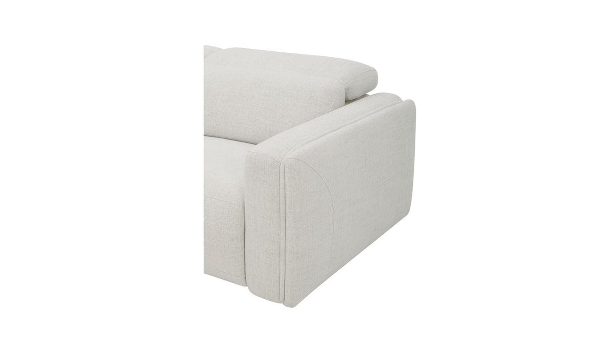 Wilder Power Recliner Sofa Flecked Oat by Moe's Home at Eve Furniture