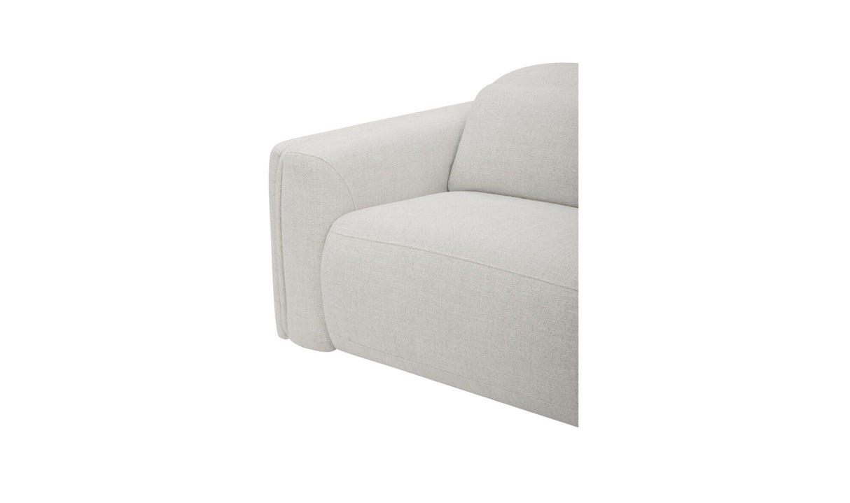 Wilder Power Recliner Sofa Flecked Oat by Moe's Home at Eve Furniture