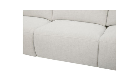Wilder Power Recliner Sofa Flecked Oat by Moe's Home at Eve Furniture