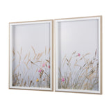 Wildflower Fade - L by Mercana Studio a Framed Photo Art Print Matted under Glass by Mercana at Eve Furniture