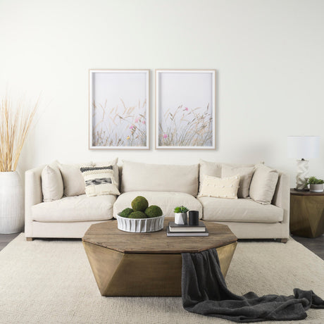 Wildflower Fade - L by Mercana Studio a Framed Photo Art Print Matted under Glass by Mercana at Eve Furniture