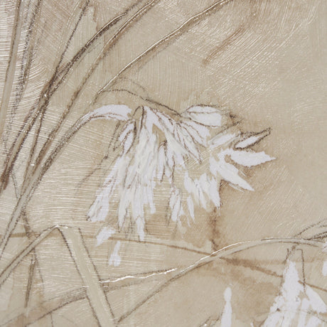 Wildflower I by Mercana Studio a Hand Embellished Textured Framed Art Print Matted under Glass by Mercana at Eve Furniture