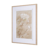 Wildflower II by Mercana Studio a Hand Embellished Textured Framed Art Print Matted under Glass by Mercana at Eve Furniture