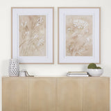 Wildflower II by Mercana Studio a Hand Embellished Textured Framed Art Print Matted under Glass by Mercana at Eve Furniture