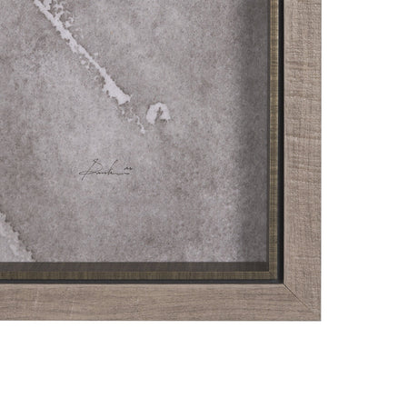 Wildflowers I Charcoal by Mercana Studio a Hand Embellished Textured Framed Art Print by Mercana at Eve Furniture