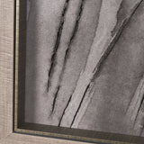 Wildflowers I Charcoal by Mercana Studio a Hand Embellished Textured Framed Art Print by Mercana at Eve Furniture