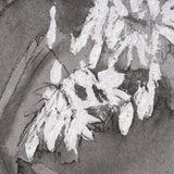 Wildflowers I Charcoal by Mercana Studio a Hand Embellished Textured Framed Art Print by Mercana at Eve Furniture