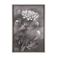 Wildflowers II Charcoal by Mercana Studio a Hand Embellished Textured Framed Art Print by Mercana at Eve Furniture