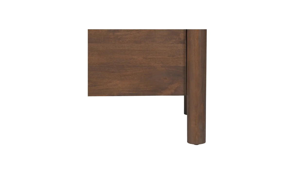 Wiley 3 Drawer Sideboard Vintage Brown by Moe's Home at Eve Furniture