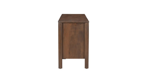 Wiley 3 Drawer Sideboard Vintage Brown by Moe's Home at Eve Furniture